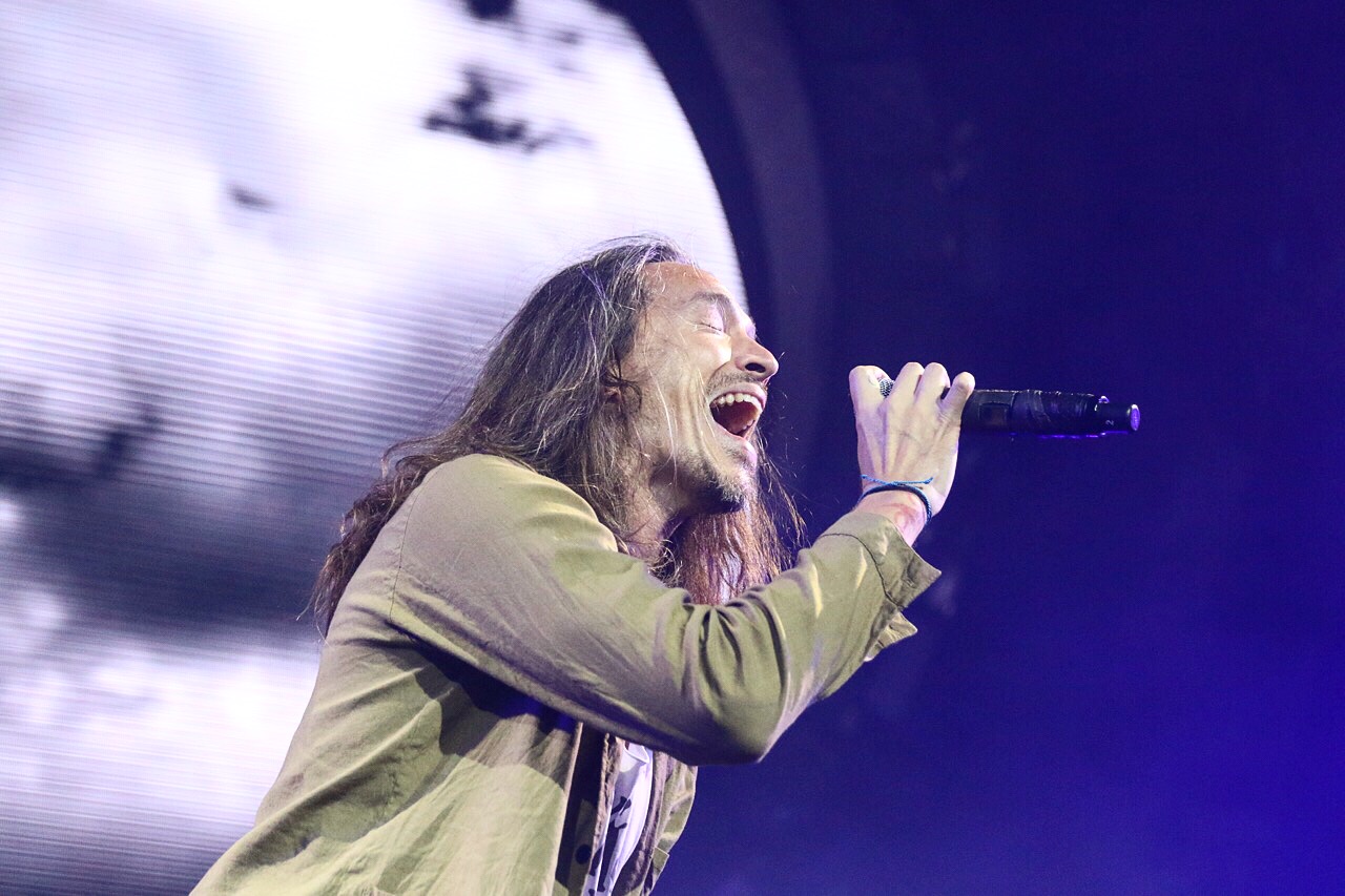 Brandon Boyd - Incubus at The Cynthia Woods Mitchell Pavilion Photo: Elliott Soeder