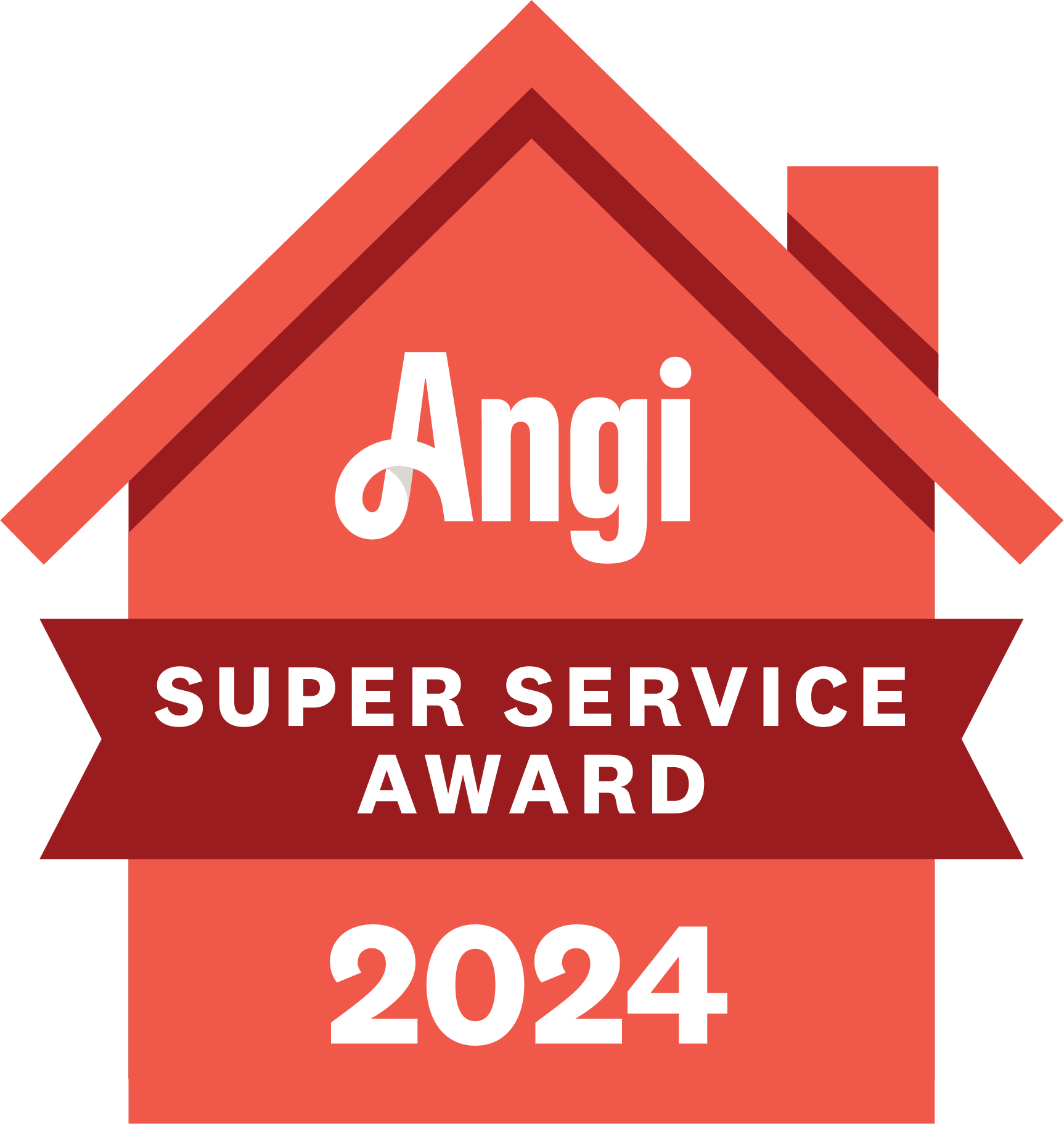 Angi Super Service Award Badge