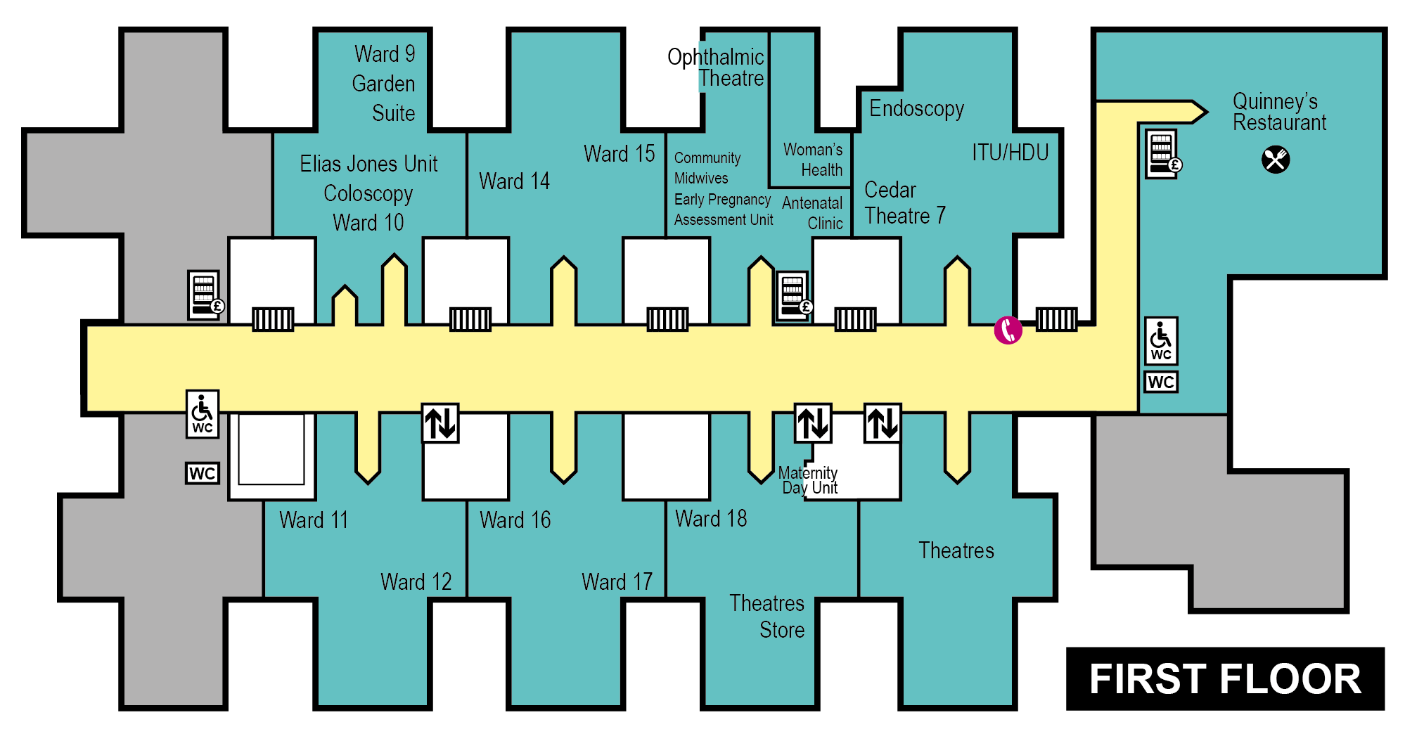 Princess Alexandra Hospital Map Buildings