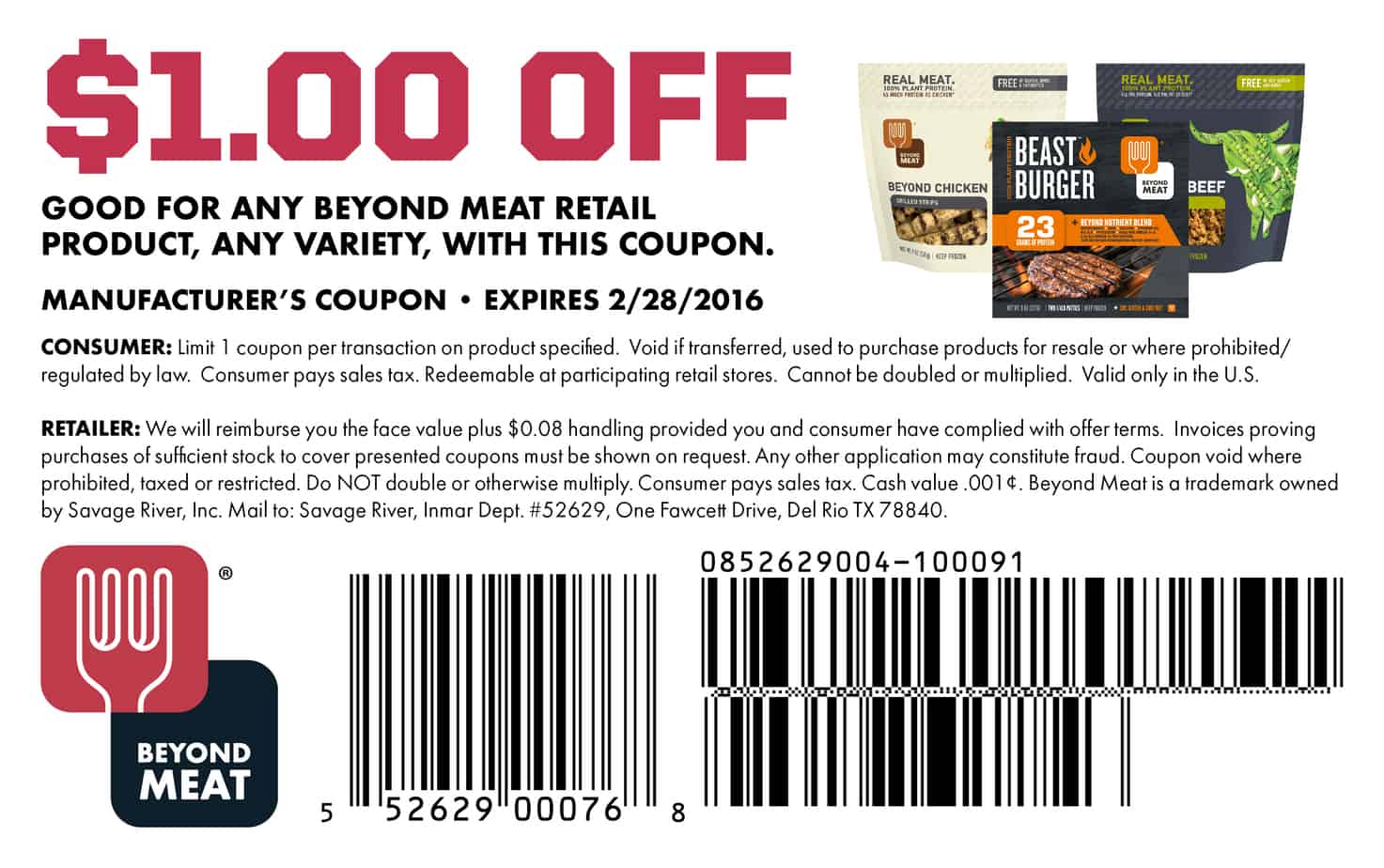 Coupon Template 2341