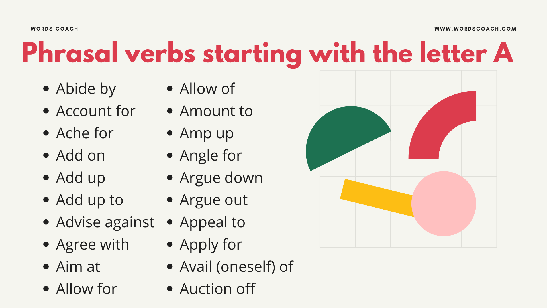 222 Verbs That Start With A Huge List With Definitions And, 48% OFF image.