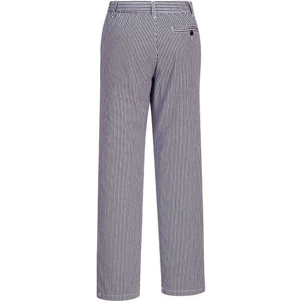 Barnet Chefs Trousers Blue Check