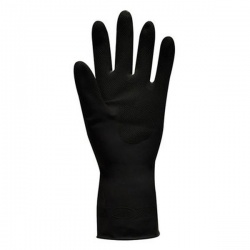 Polyco Jet Black Heavy Duty Chemical Resistant Gloves 52