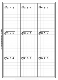 Long Division – 3 Digits By 1 Digit – Without Remainders – 20 Worksheets / Free Printable Worksheets – Worksheetfun