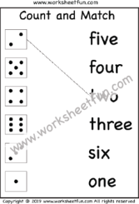 Spelling – Numbers in Words / FREE Printable Worksheets – Worksheetfun