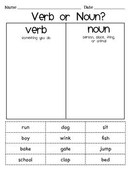 19 Free Cut And Paste Noun Worksheets / worksheeto.com