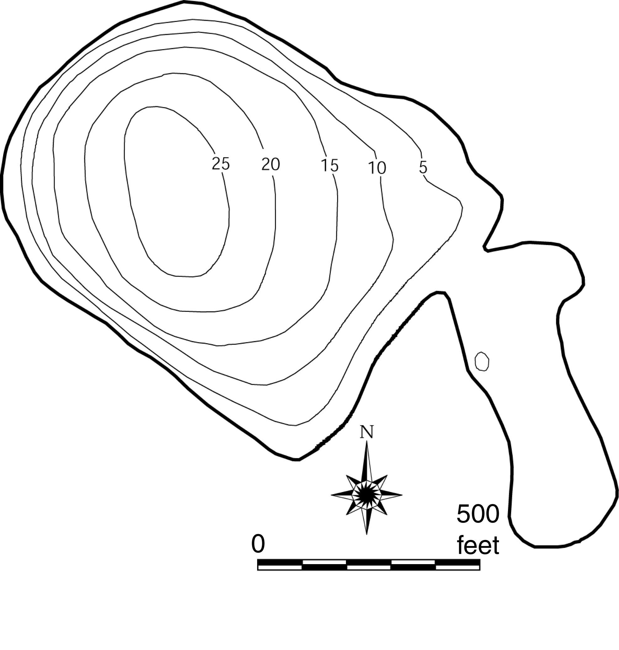 Contour Lines Examples Map