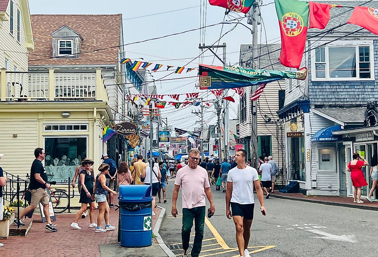 During the summer in Provincetown, Massachusetts. Image credit JTTucker via Shutterstock