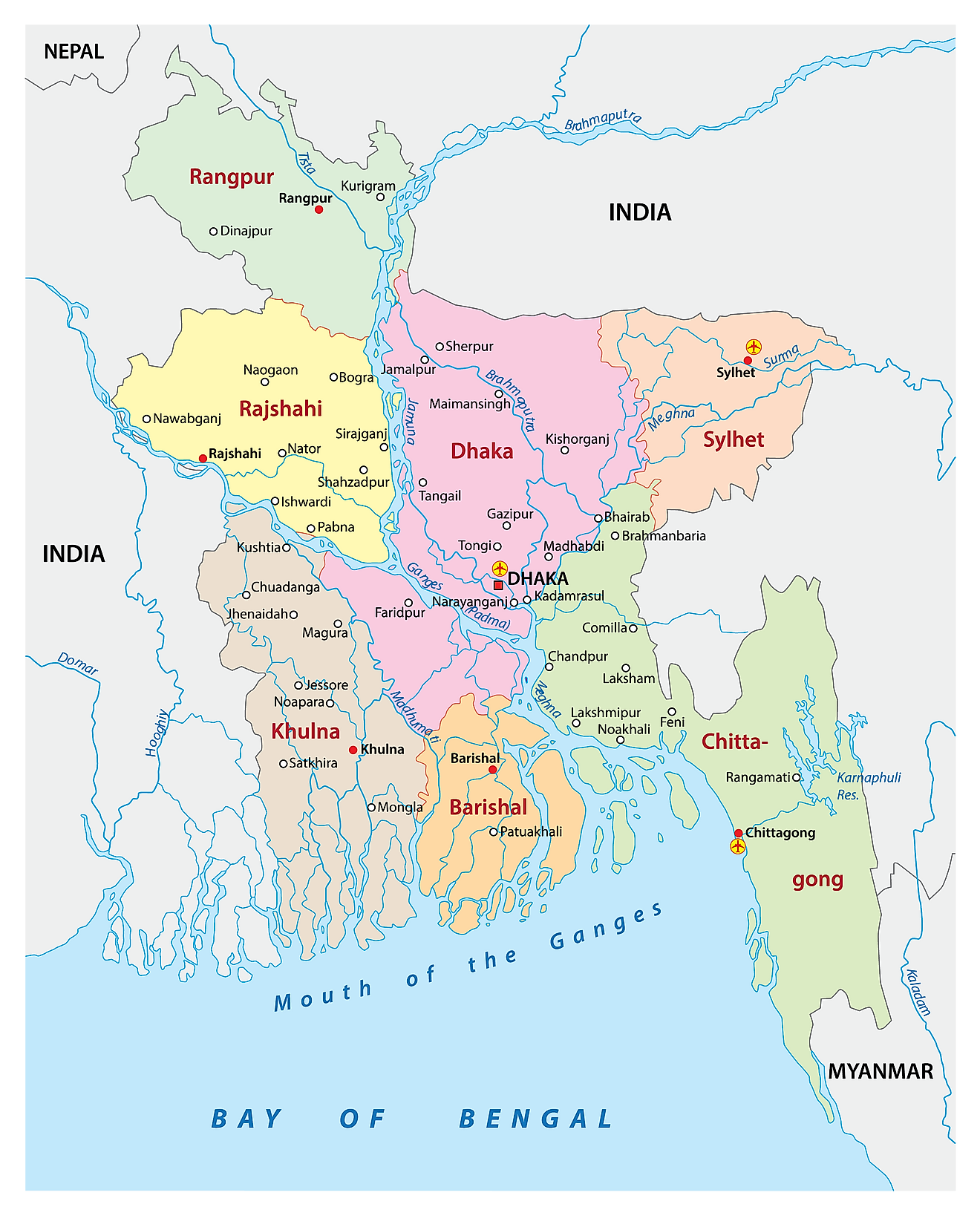 Maps Of Bangladesh Political Map Of Bangladesh | The Best Porn Website