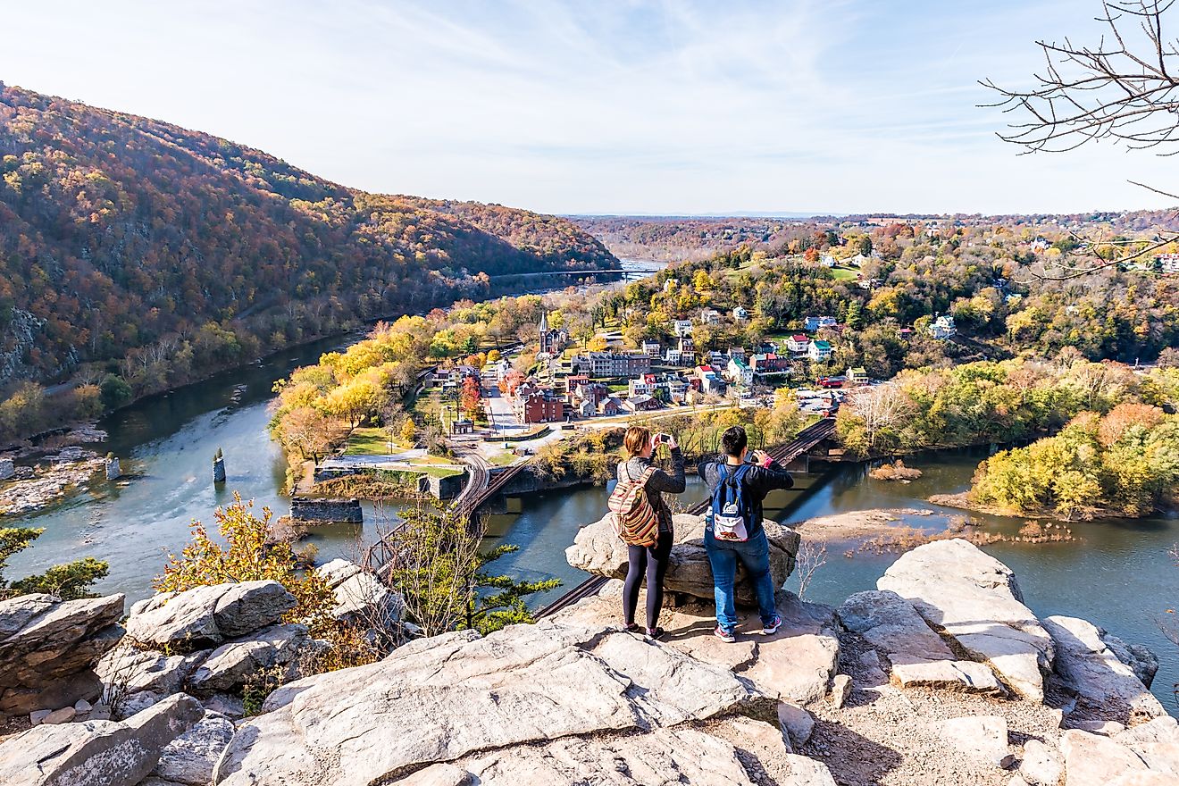 West Virginia is home to hot springs, relaxing resorts, and exhilarating hikes, like the one pictured here