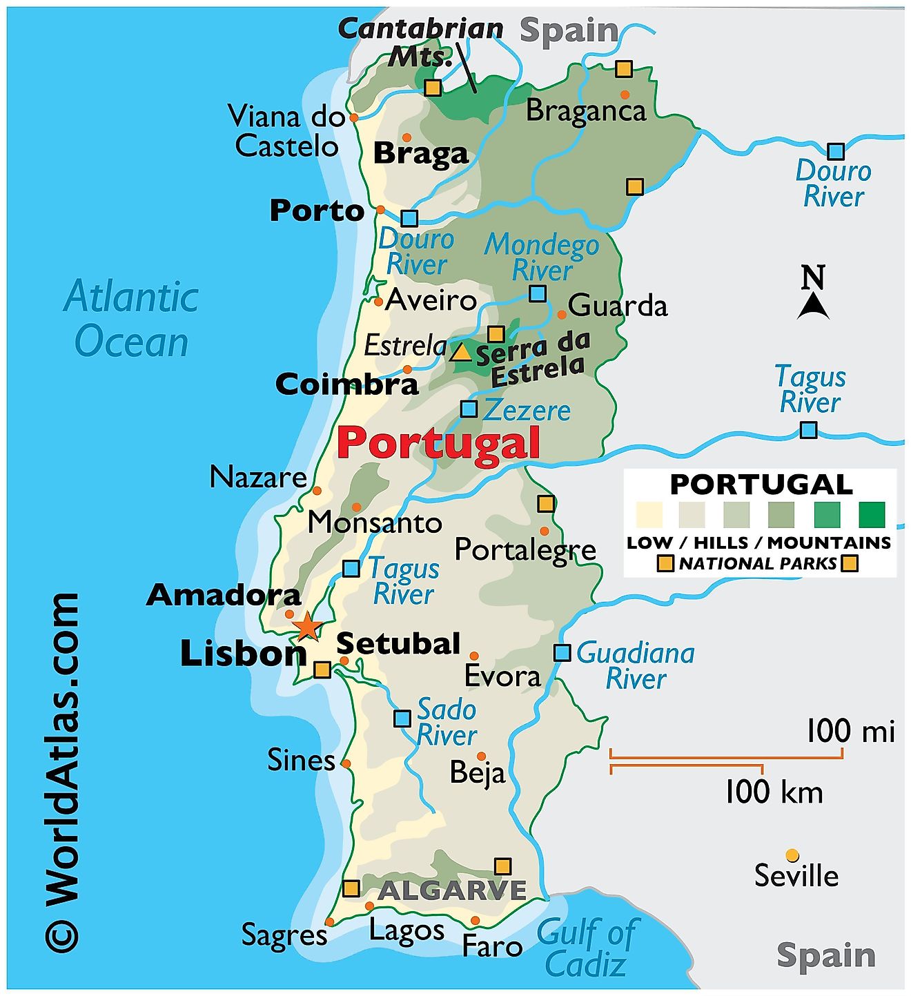 Mapa Carreteras Portugal Mapa De Rios | Porn Sex Picture