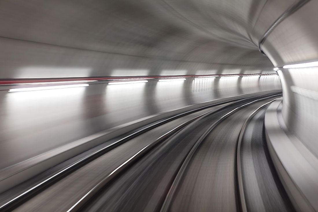 Tunnels are a major feat of engineering. 