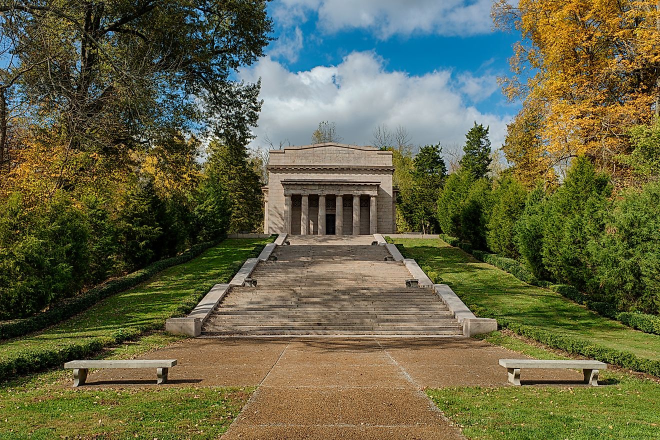 Abraham Lincoln Birthplace National Historical Park in Hodgenville, Kentucky.