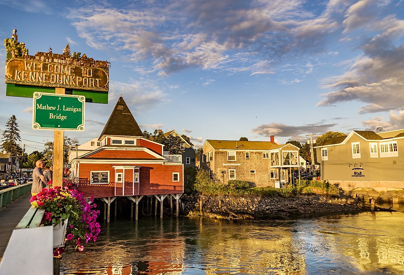 Harbor view in Kennebunkport, Maine. Image credit Enrico Della Pietra via Shutterstock