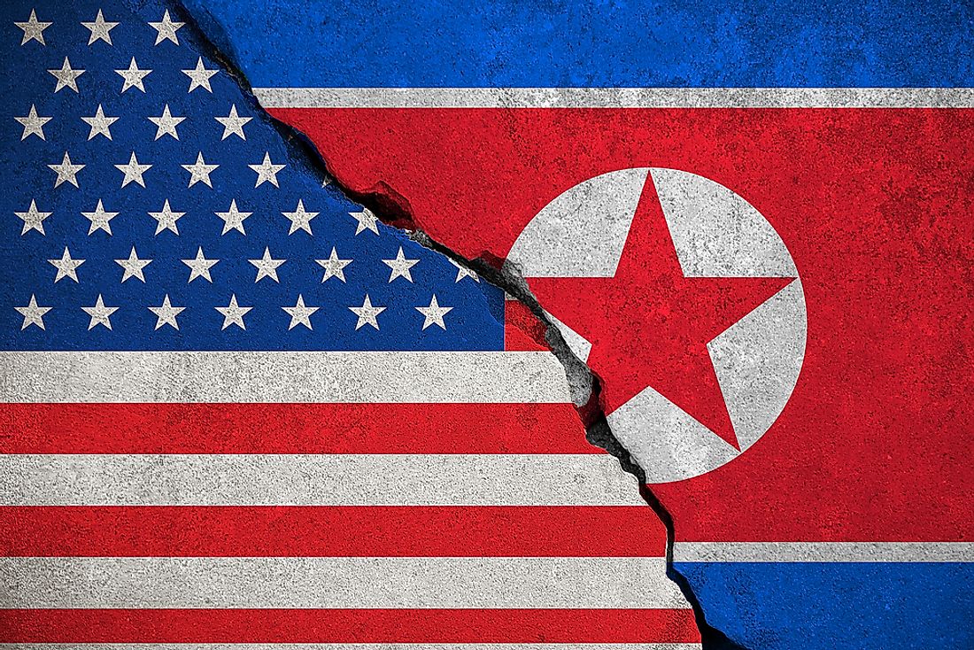 The United States and North Korea do not maintain diplomatic relations. 