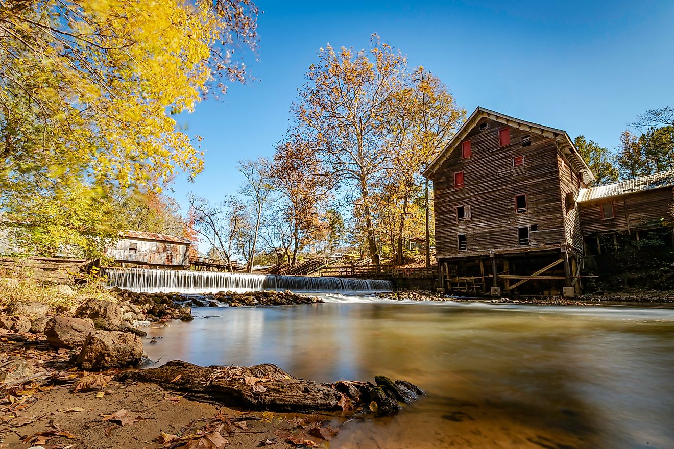 The historic town of Childersburg, Alabama.