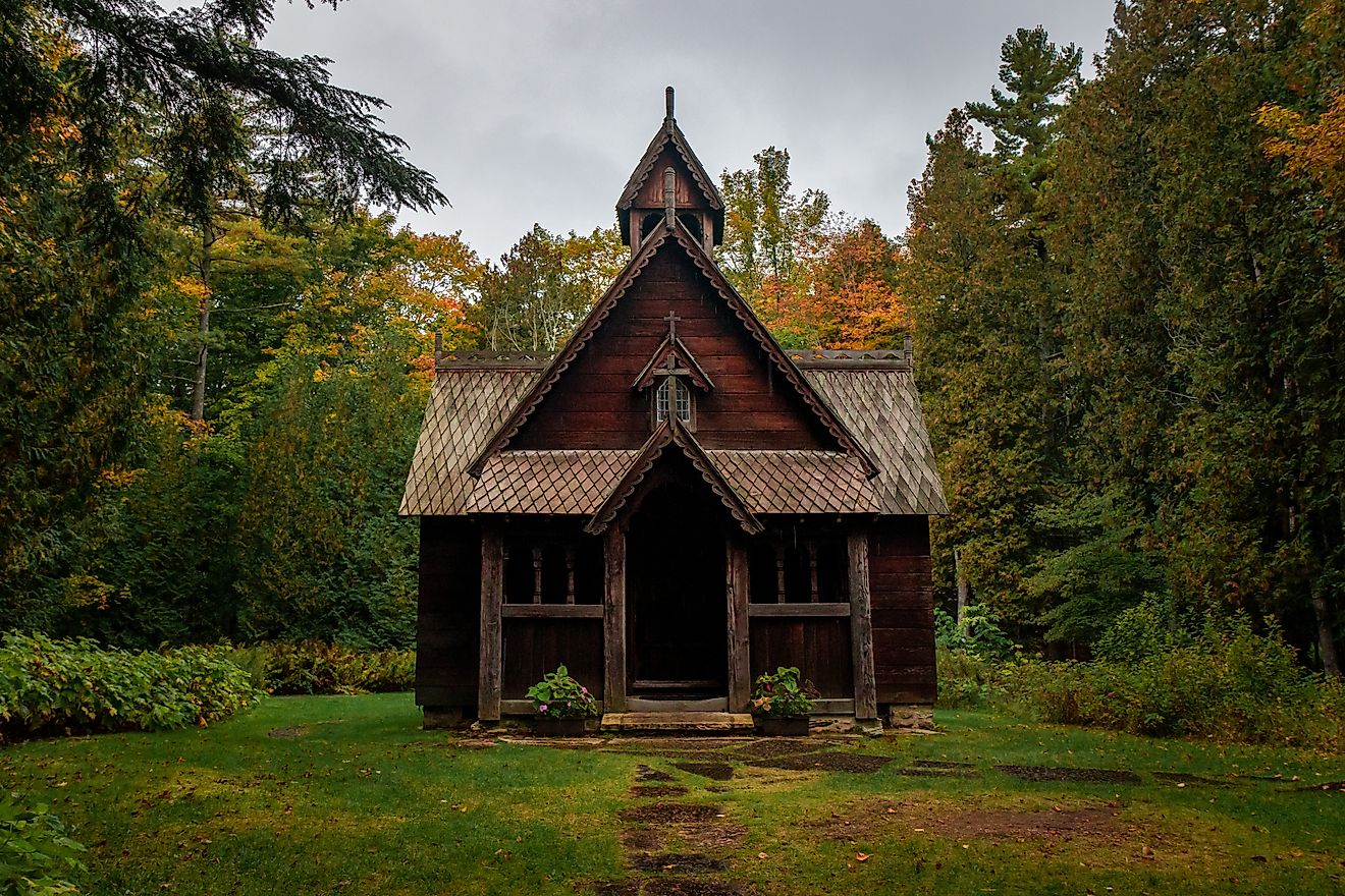 Washington Island's Stavkirke Church