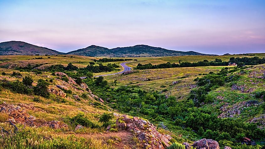 Wichita Mountain Wildlife Preserve, Lawton, Oklahoma