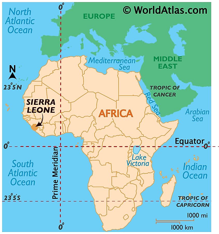 Sierra Leone Maps & Facts - World Atlas