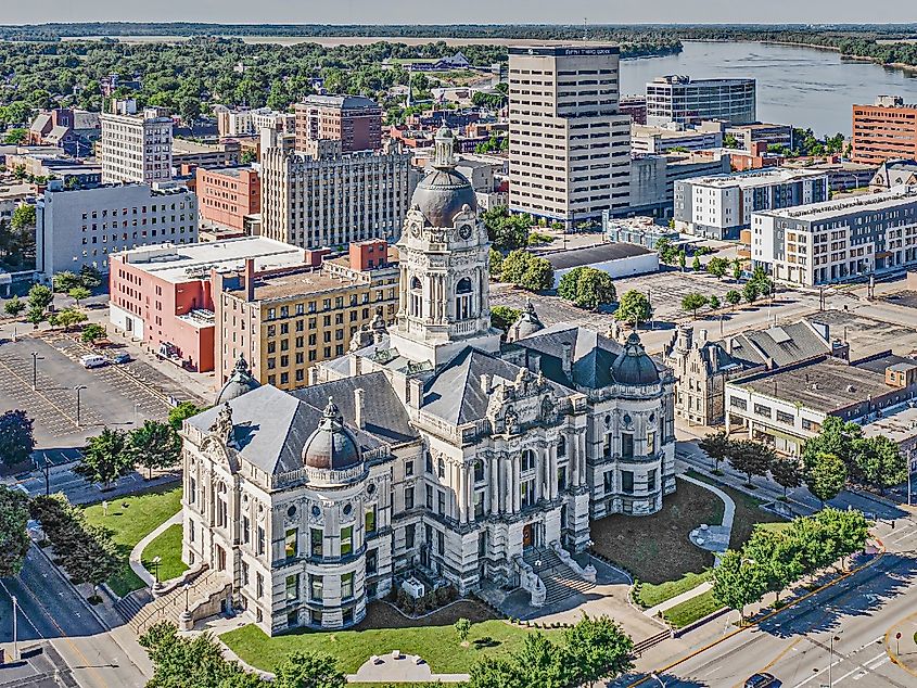 Vanderburgh County Courthouse, Evansville, Indiana