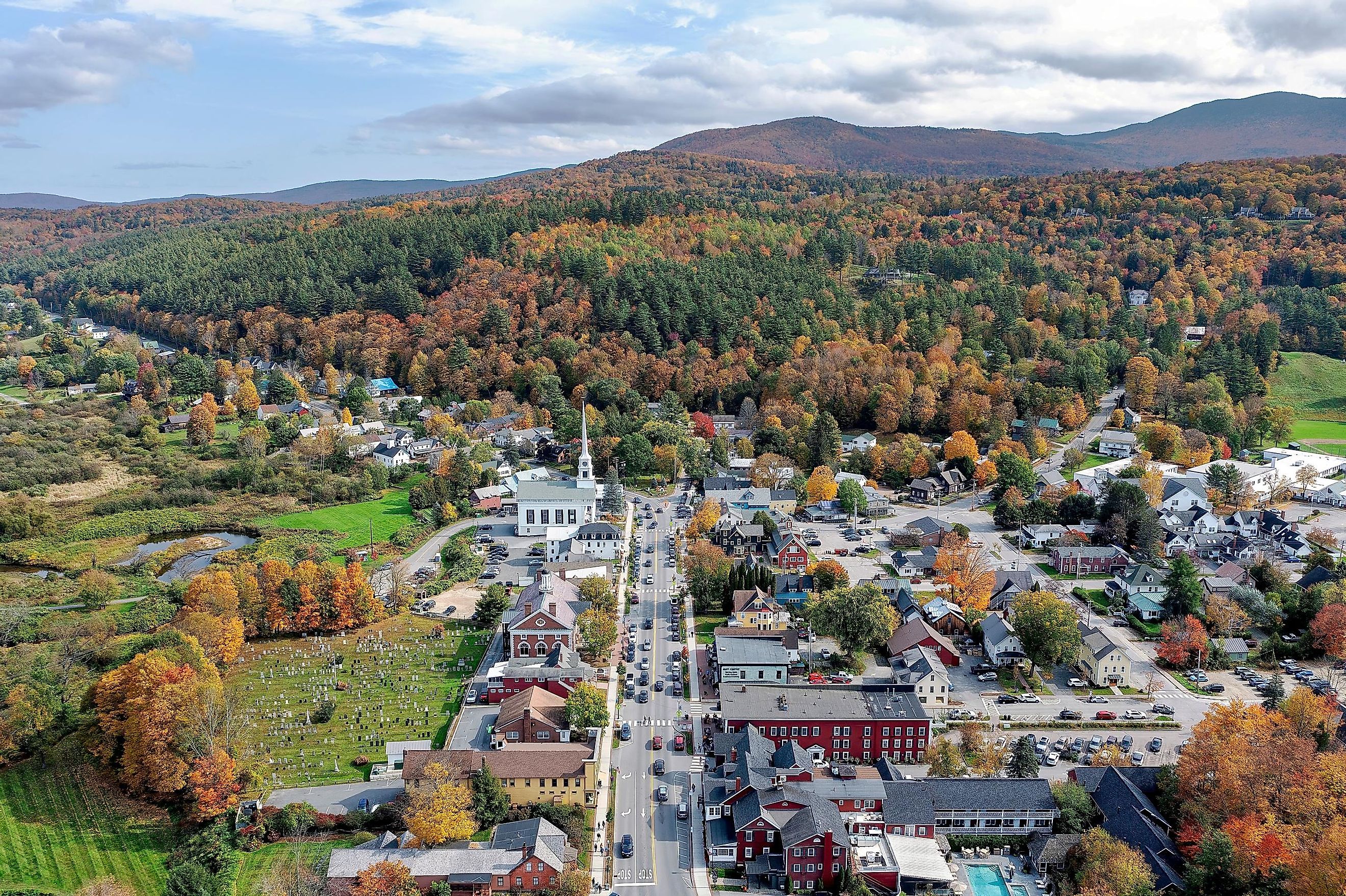 8 Towns in Vermont that Have The Best Main Streets - WorldAtlas