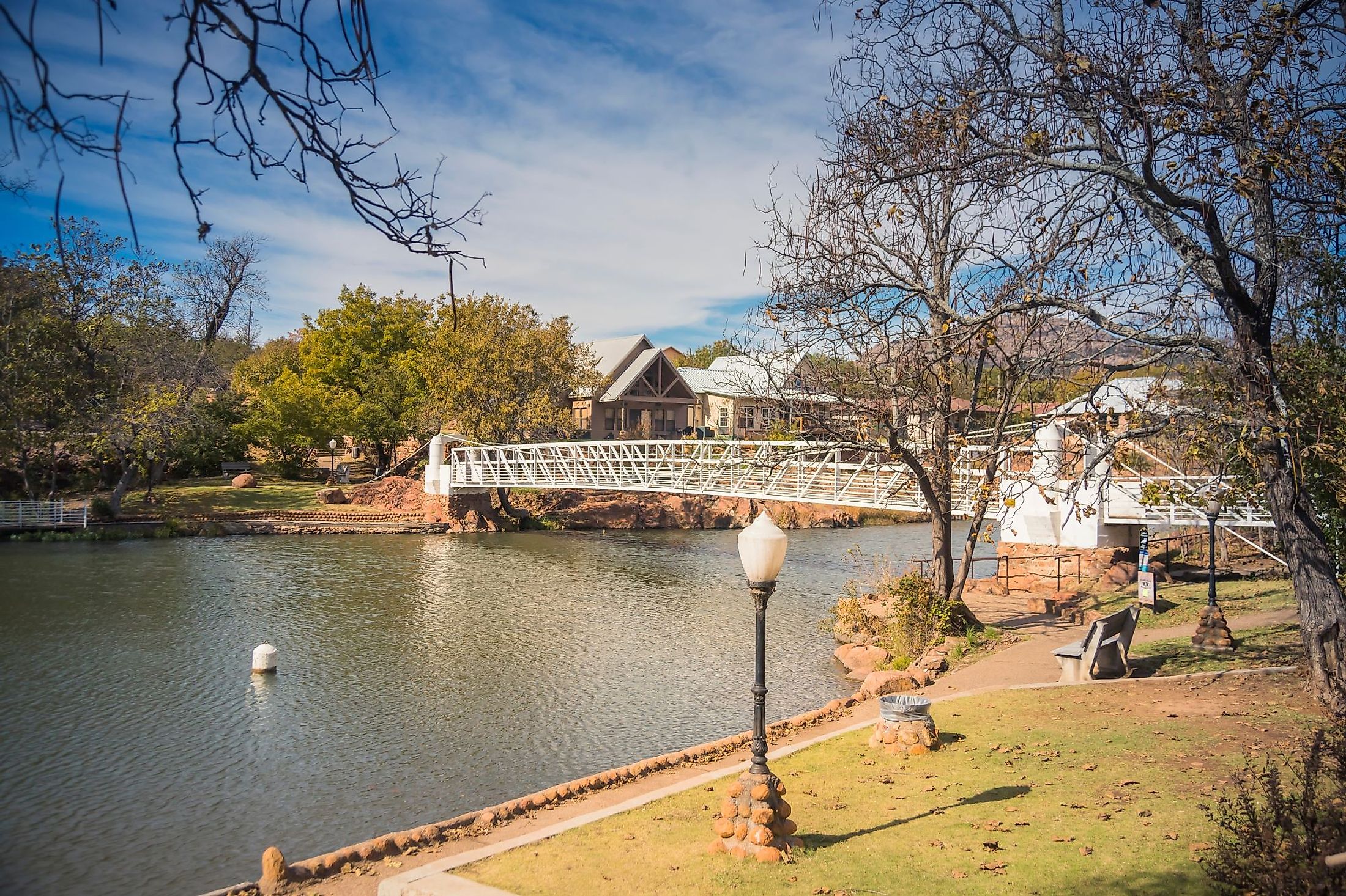 Medicine Park in the fall, Lawton, Oklahoma