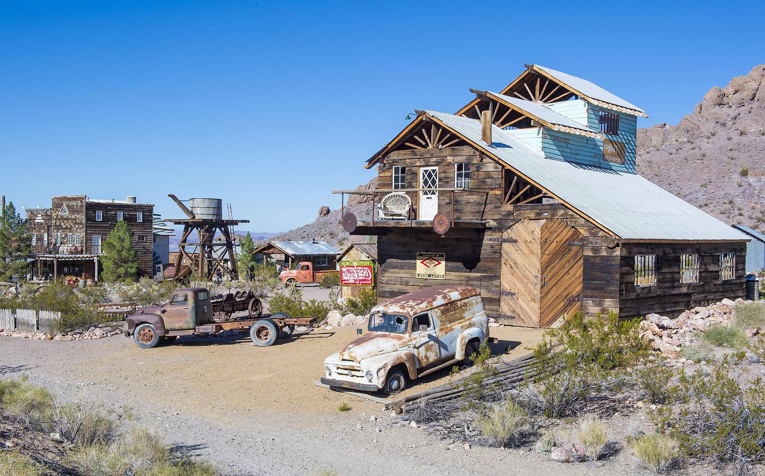 Ruins in the Ghost town of Nelson