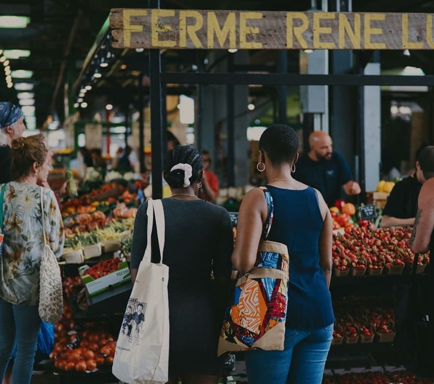 Jean-Talon Market, Montreal, QC, Canada