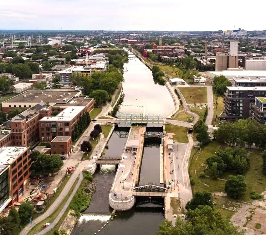 lachine canal montreal, QC, Canada