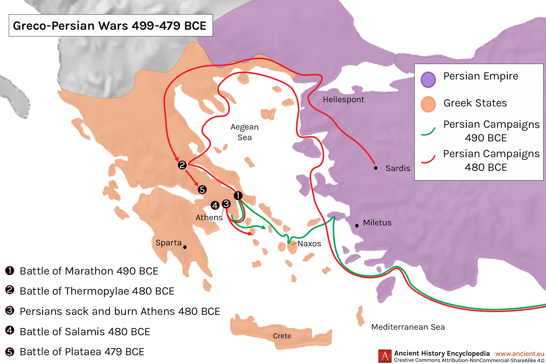 Plataea Greece Map