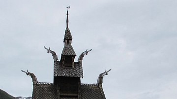 Dragonhead Decorations - Borgund Stave Church