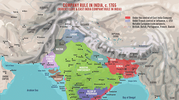 Robert Clive & The East India Company Rule in India, c. 1765