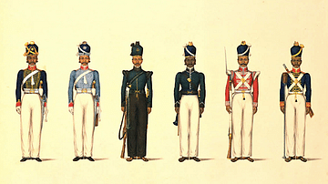 East India Company Madras Uniforms