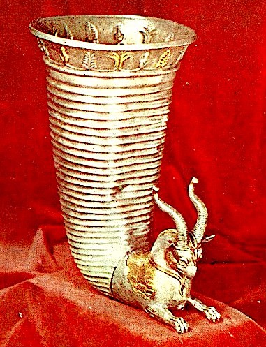 Silver Orontid Rhyton