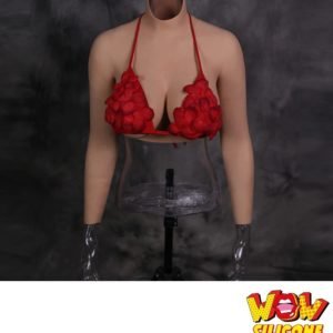 Silicone Breast Plate With Sleeves - Front