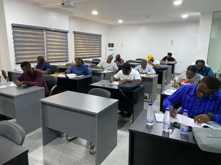 training classroom in training center nigeria