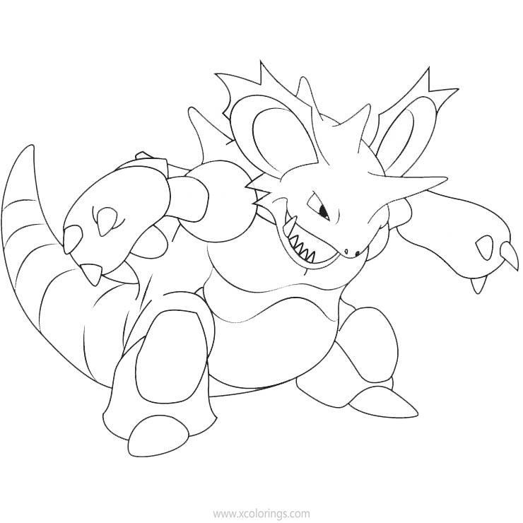 Golurk Coloring Page