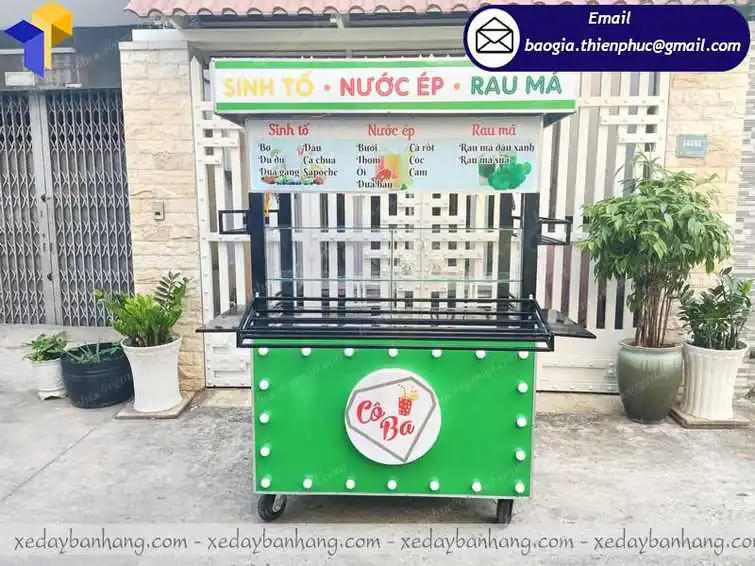 đặt mua tủ bán nước ép ướp lạnh