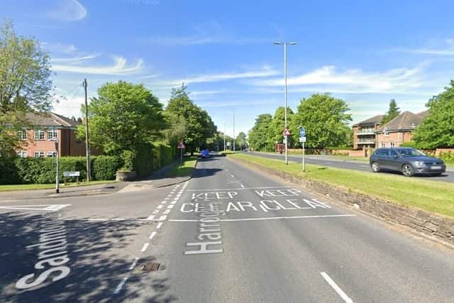 Harrogate Road crash: Man in his 60s taken to hospital after collision ...