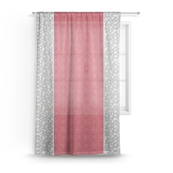 Snowflakes Sheer Curtain