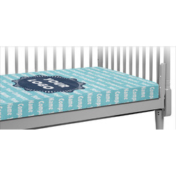 Logo & Company Name Crib Fitted Sheet