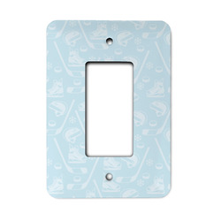 Hockey Rocker Style Light Switch Cover - Single Switch