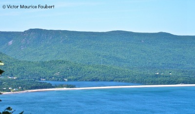 View of Freshwater Lake located next to Ingonish Beach