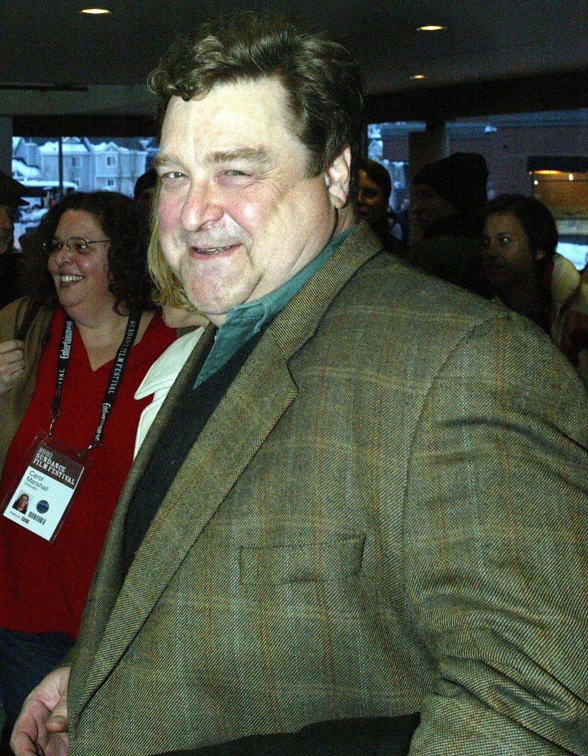 John Goodman before his weight loss at the 2003 Sundance Film Festival