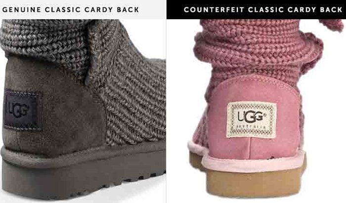 Since 2016, UGG has rebranded from 'UGG Australia' to simply 'UGG,' making any label with 'Australia' a clear sign of an outdated or counterfeit product