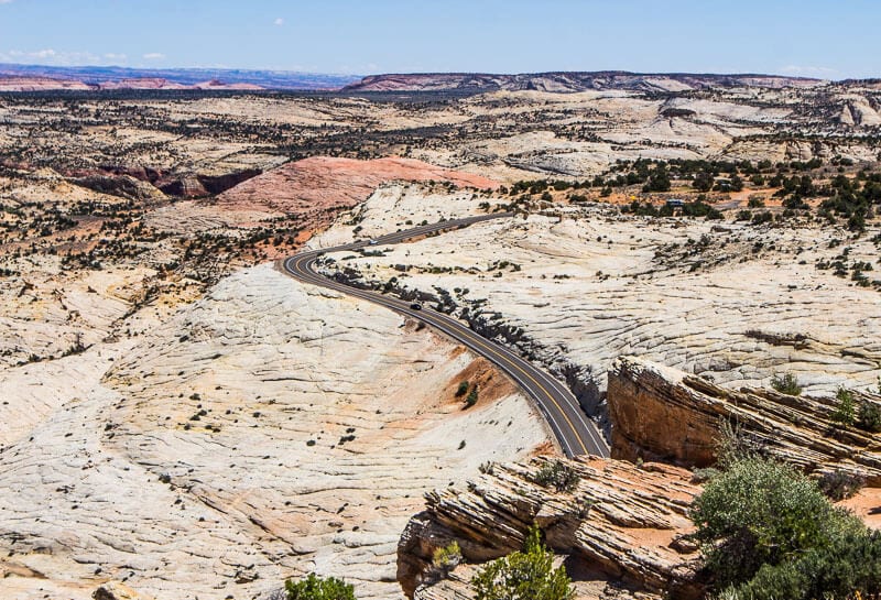 rocky hills on highway 12