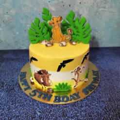 Jungle Cake Design for Boys