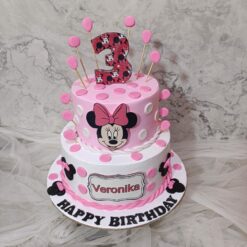 Minnie Mouse 2 Layer Cake