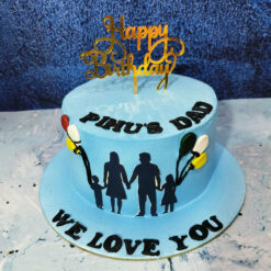 We Love You Family Cake