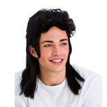 80's Mullet - Black